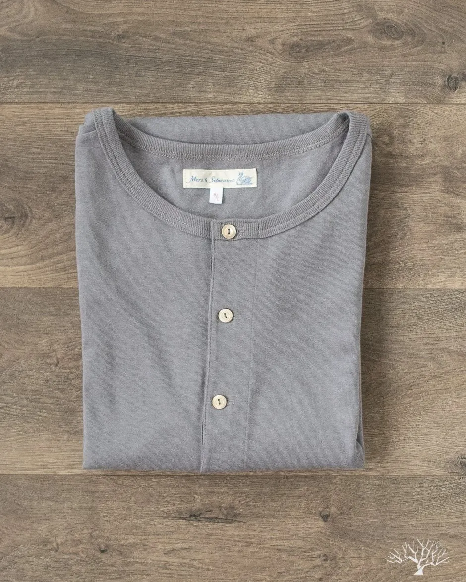 206 Long Sleeve Henley - Storm