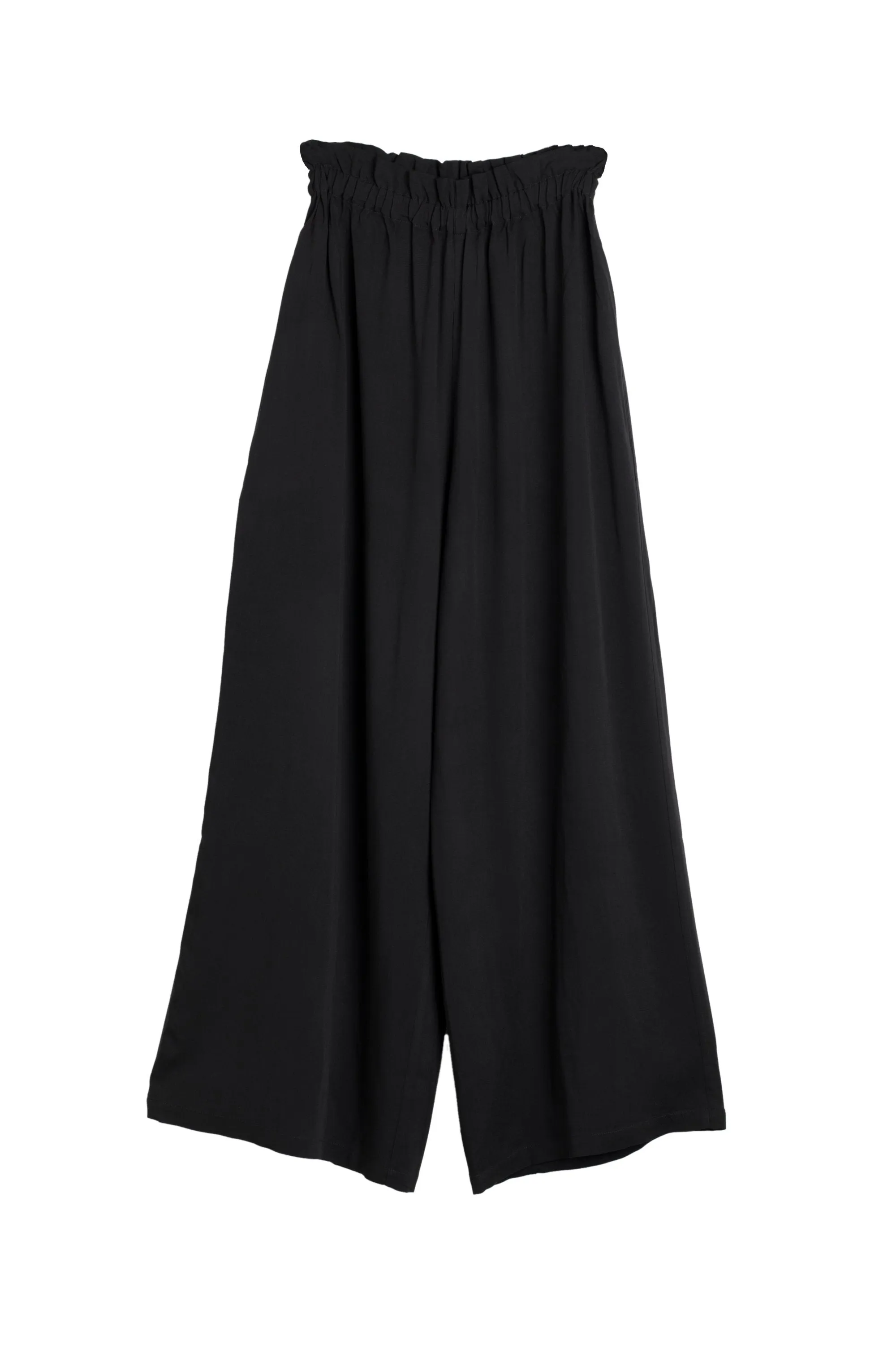 50% OFF Flare pants with stretch waist black