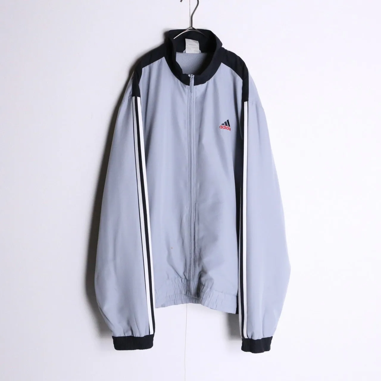 90’s“adidas”gray×black track jacket