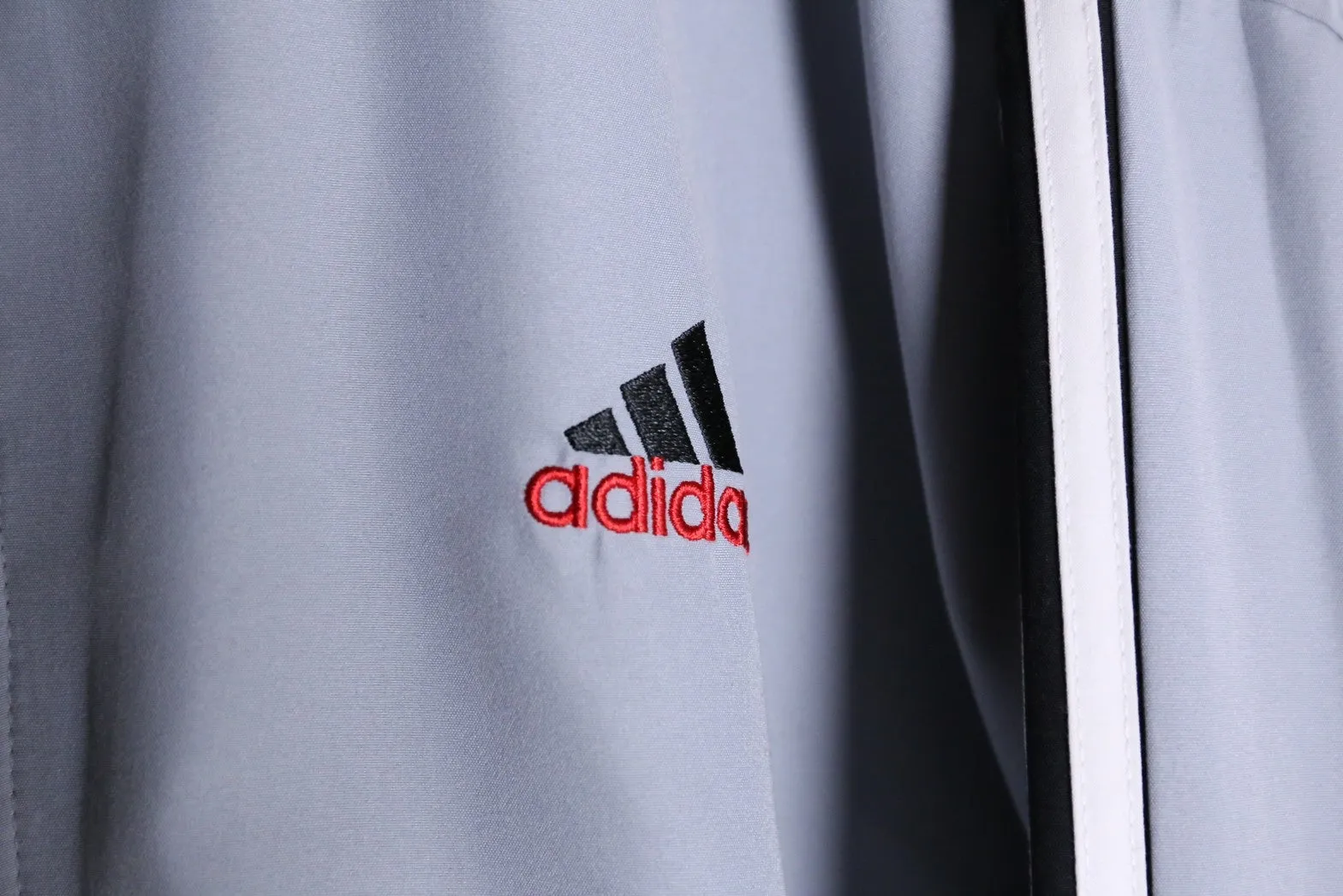 90’s“adidas”gray×black track jacket