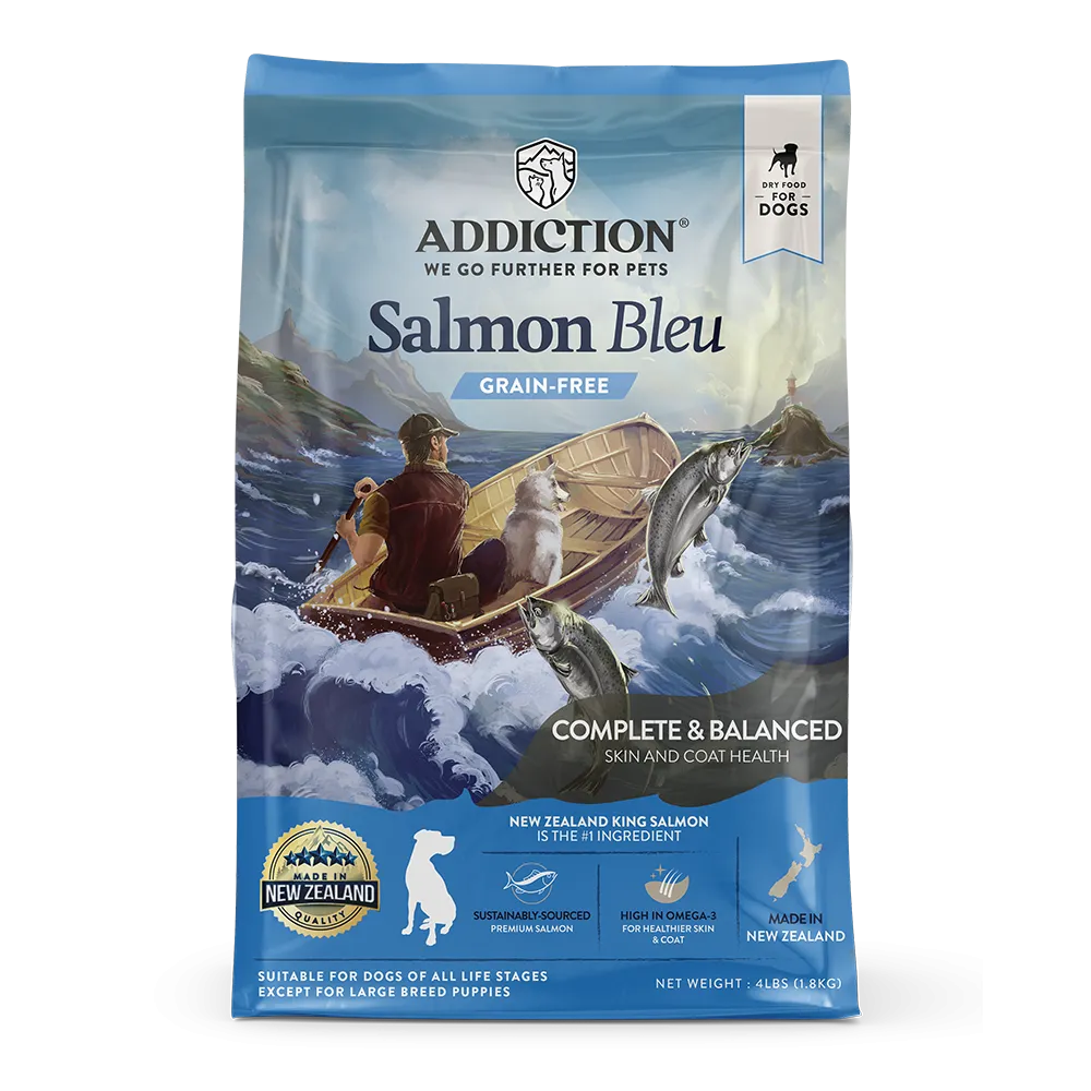 Addiction Dog Salmon Bleu 4lb