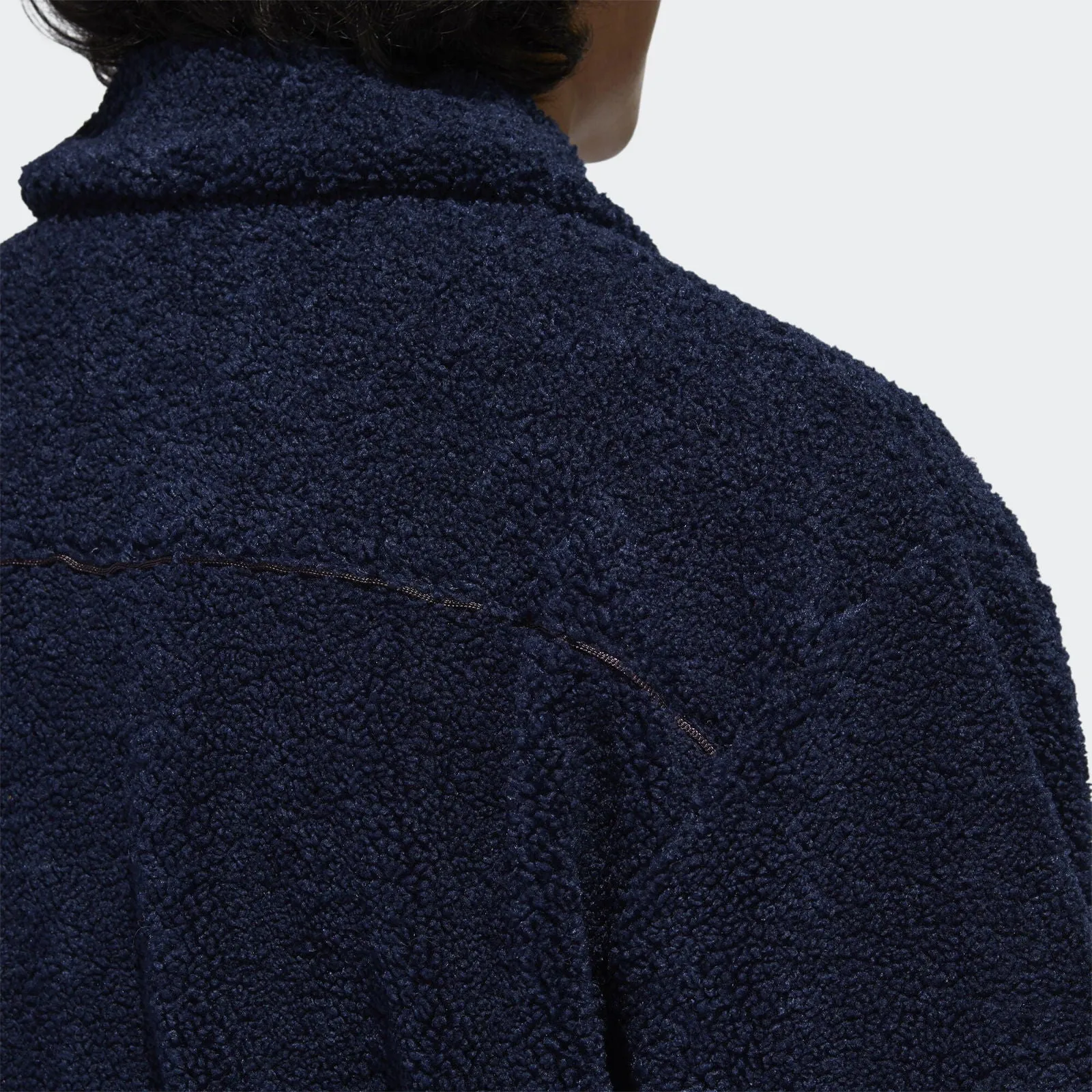 adidas Originals Teddy Bear Fleece Jacket - Navy