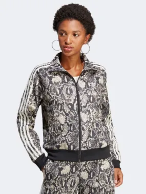 Adidas Python Allover Print Women Original Jacket Black/Multi