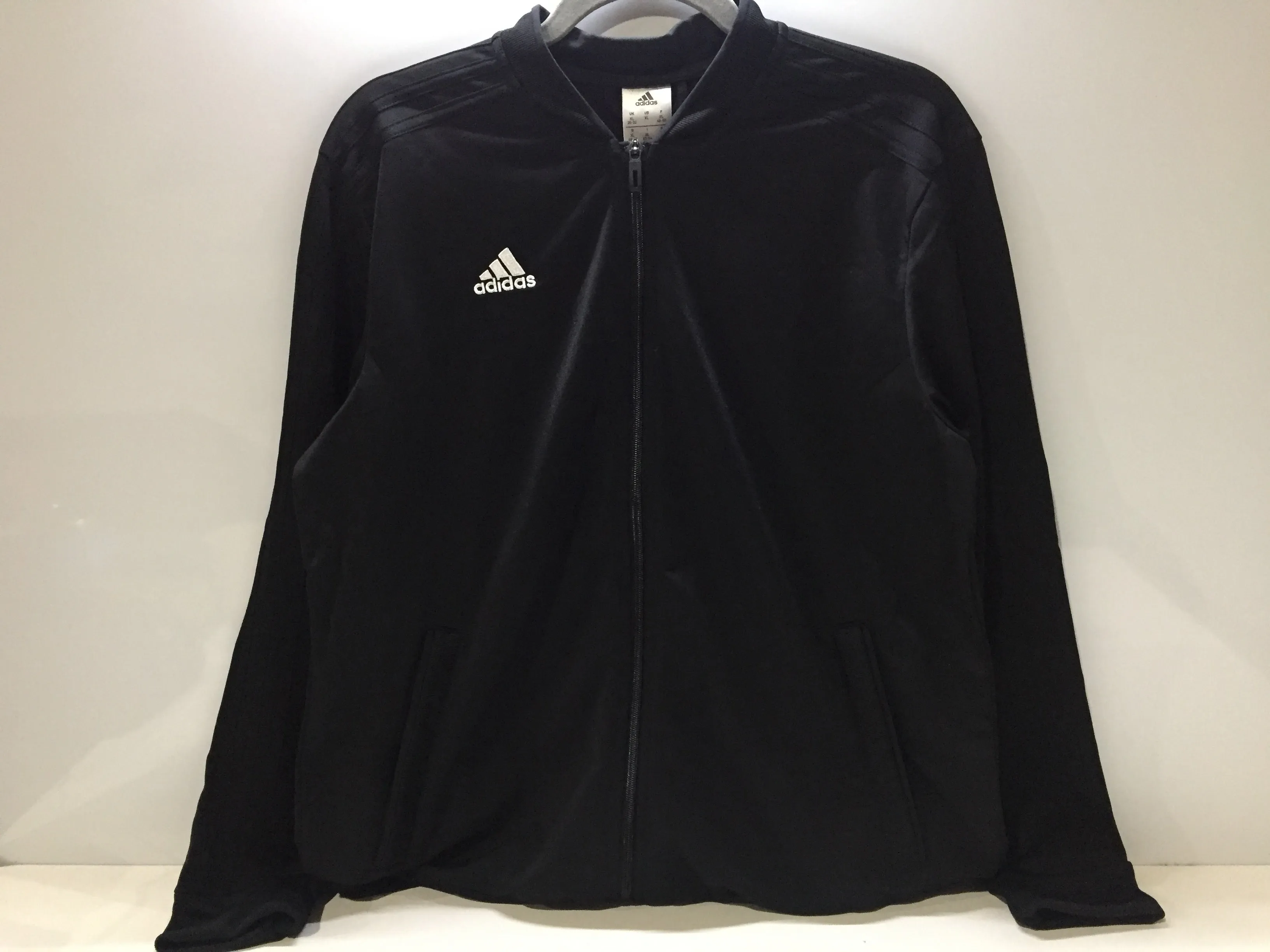 adidas Women's Condivo 18 Polyester Jacket Black/White X-Large