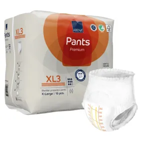 Adult Protective Underwear, Premium XL3, X-Large, Absorbency Level 3, 51" - 67"