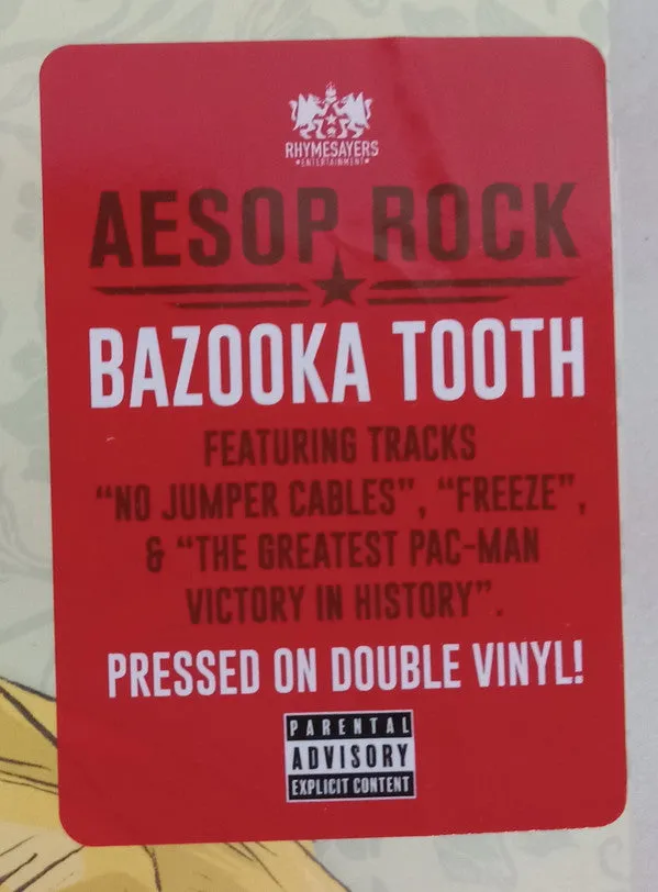 Aesop Rock - Bazooka Tooth (2xLP)