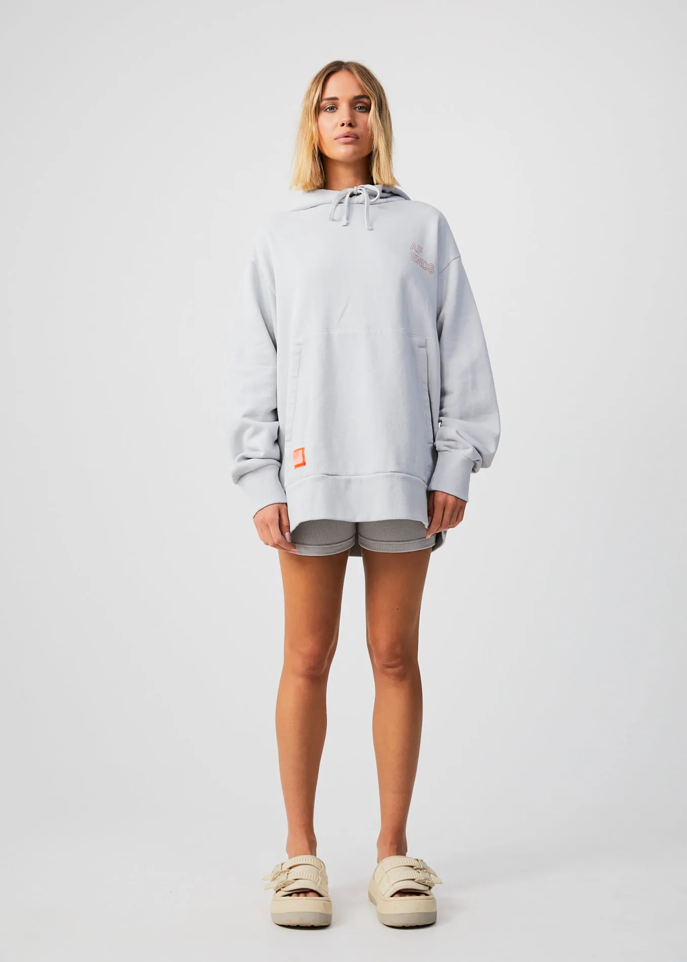 AFENDS Unisex Conditional - Unisex Oversized Hoodie - Smoke