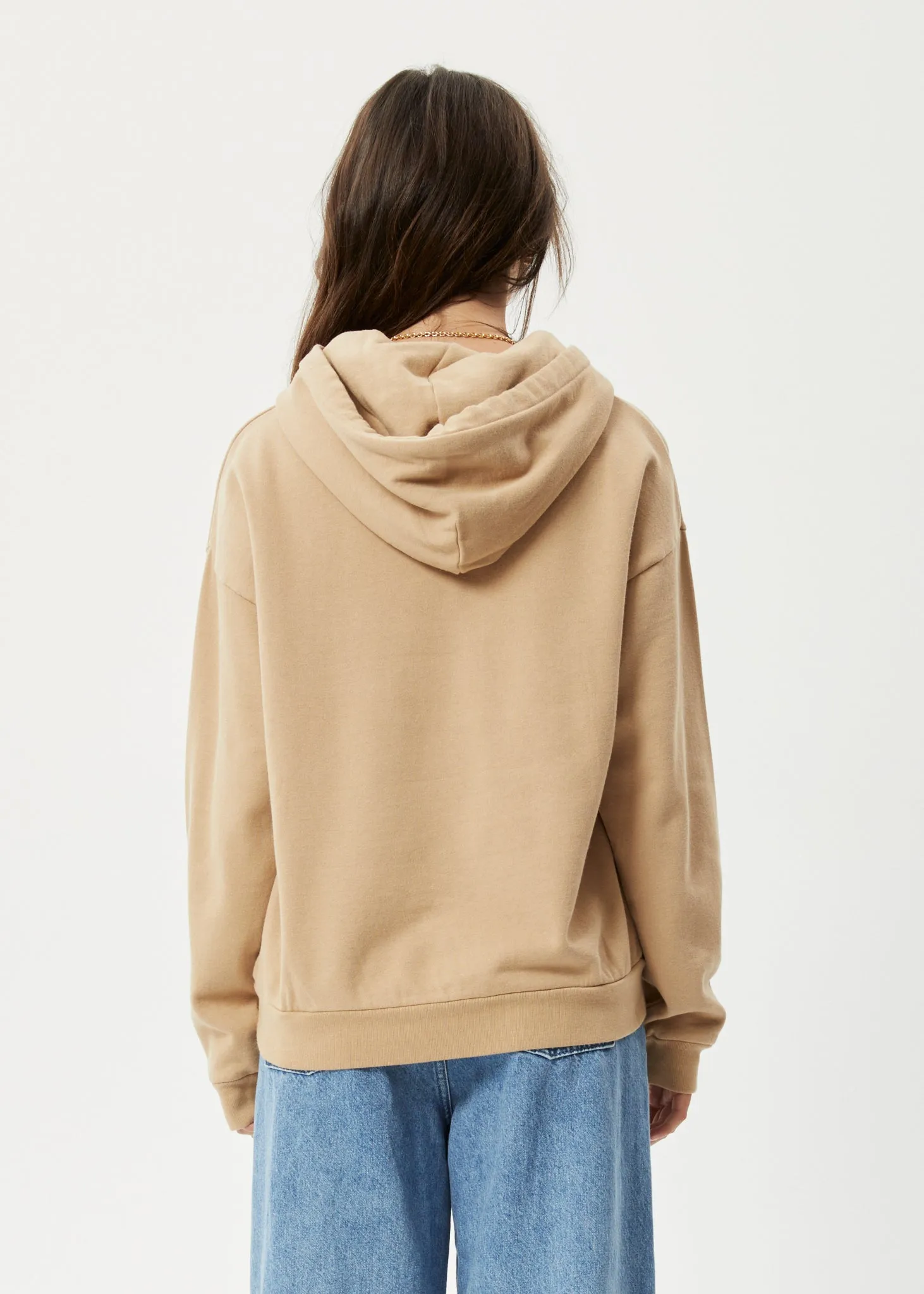 AFENDS Womens Taylor - Hoodie - Tan