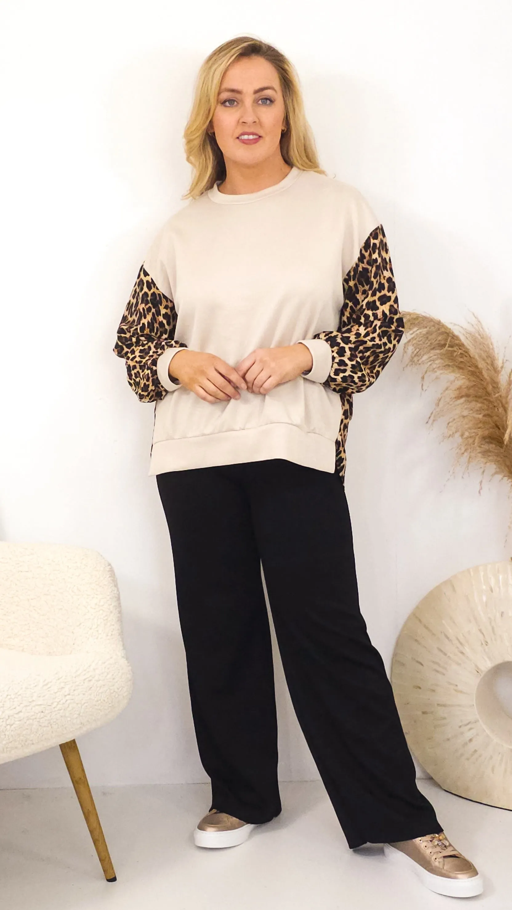 Andrea Beige Sweater