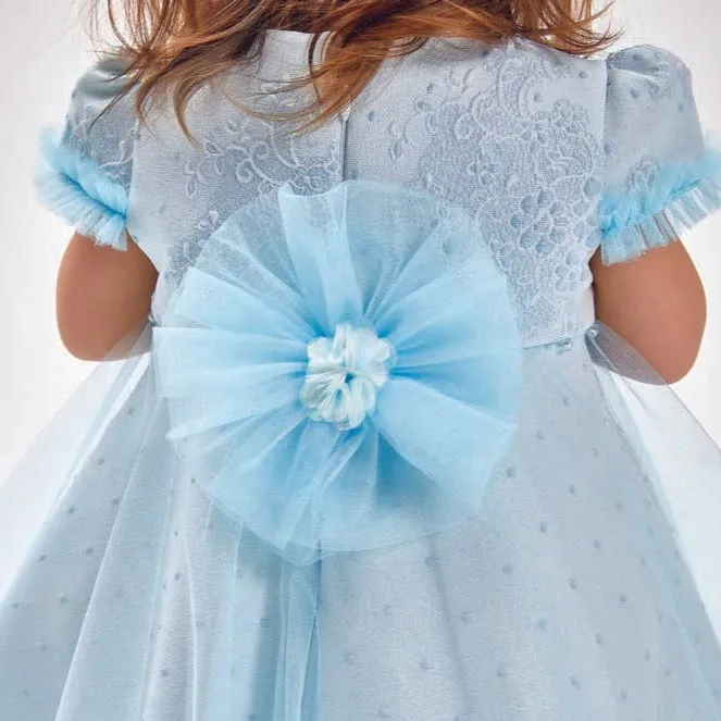 Baby Blue Girls Formal Dress