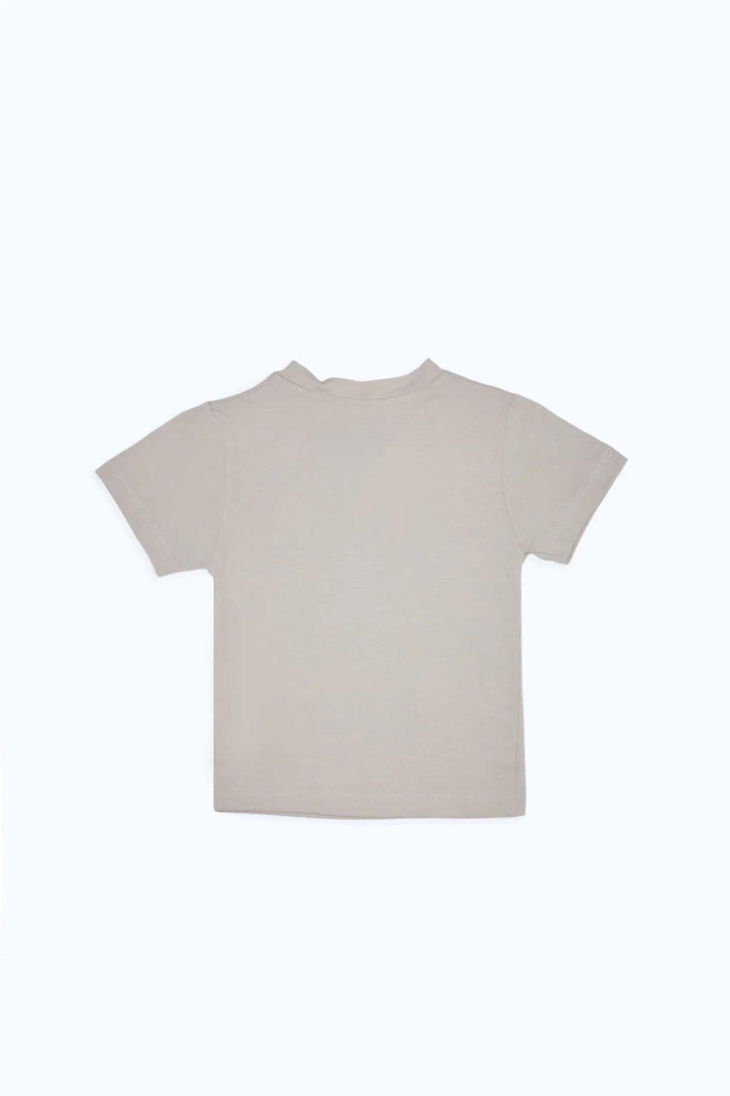 Baby Boys Beige Summer Fun Pocket Henley T-Shirt