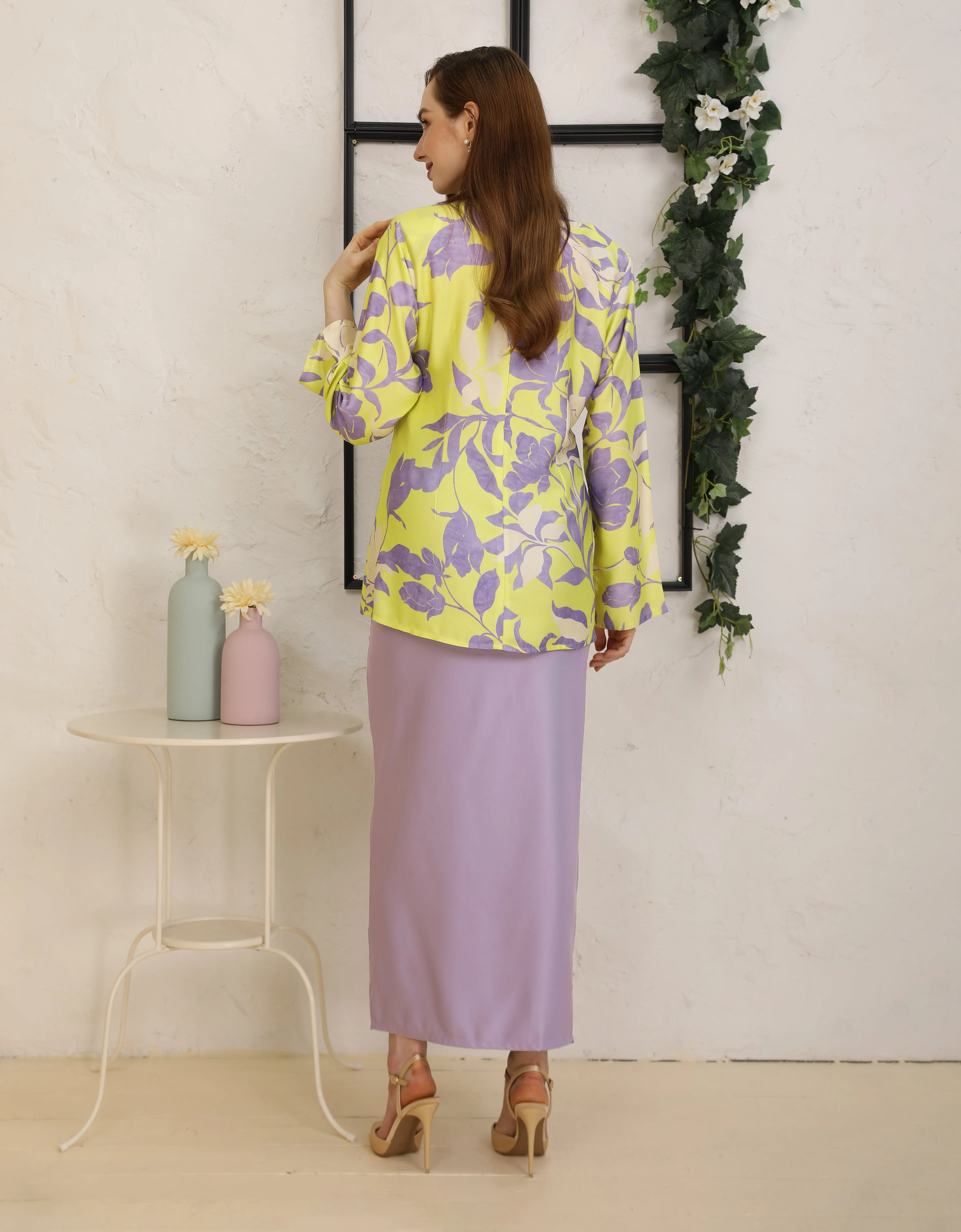 BAJU KURUNG KEDAH JESLYN (LILAC)