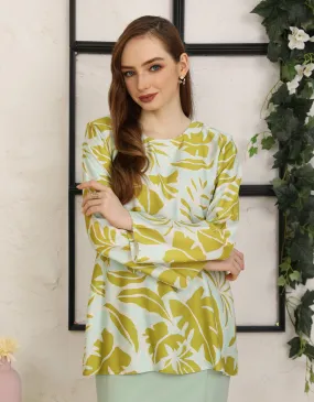 BAJU KURUNG KEDAH JESLYN (PISTACHIO)