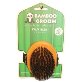 BAMBOO GROOM PALM BOAR BRISTLE BRUSH