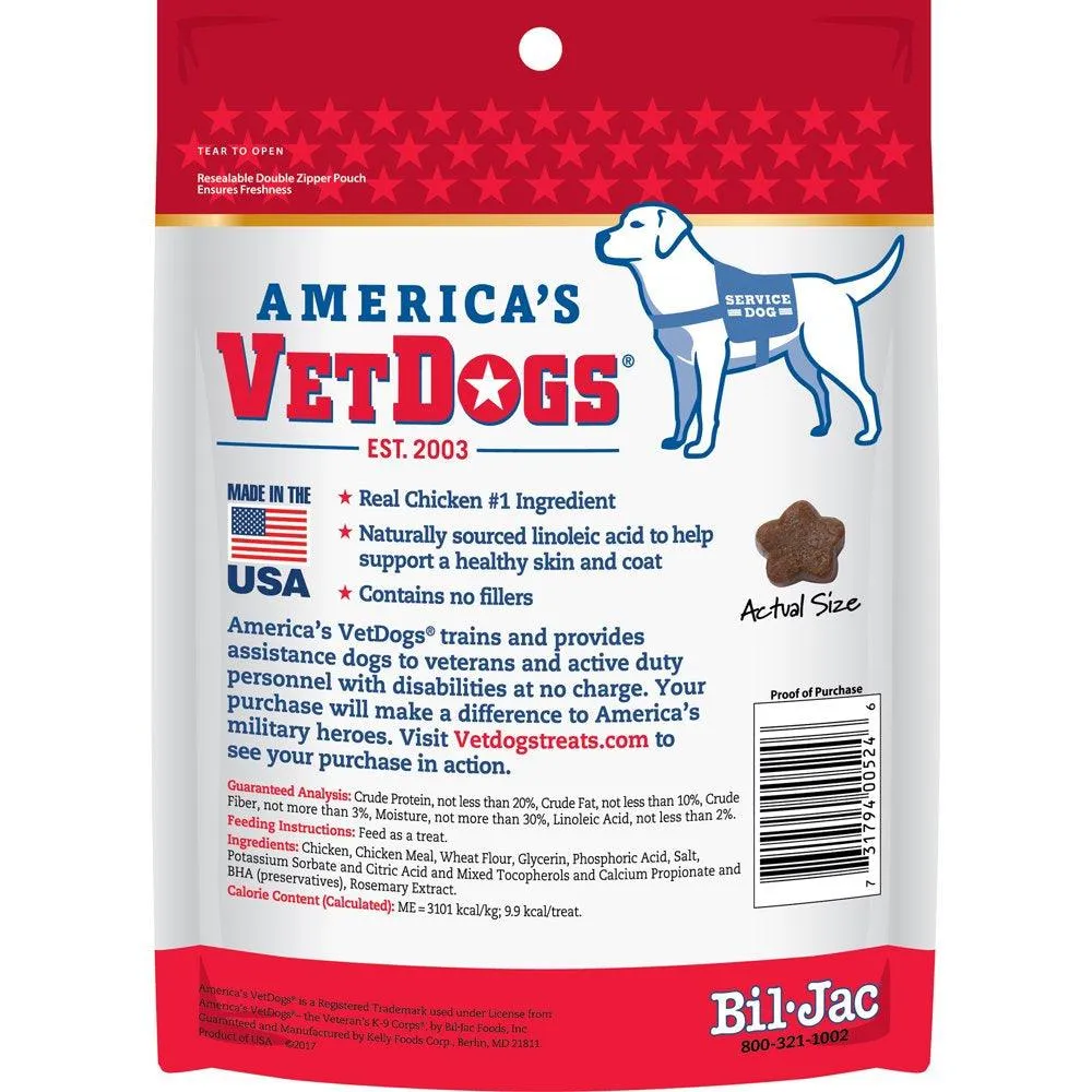 Bil-Jac Vetdogs Soft Moist Dog Treats 10 Oz