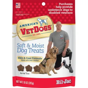 Bil-Jac Vetdogs Soft Moist Dog Treats 10 Oz