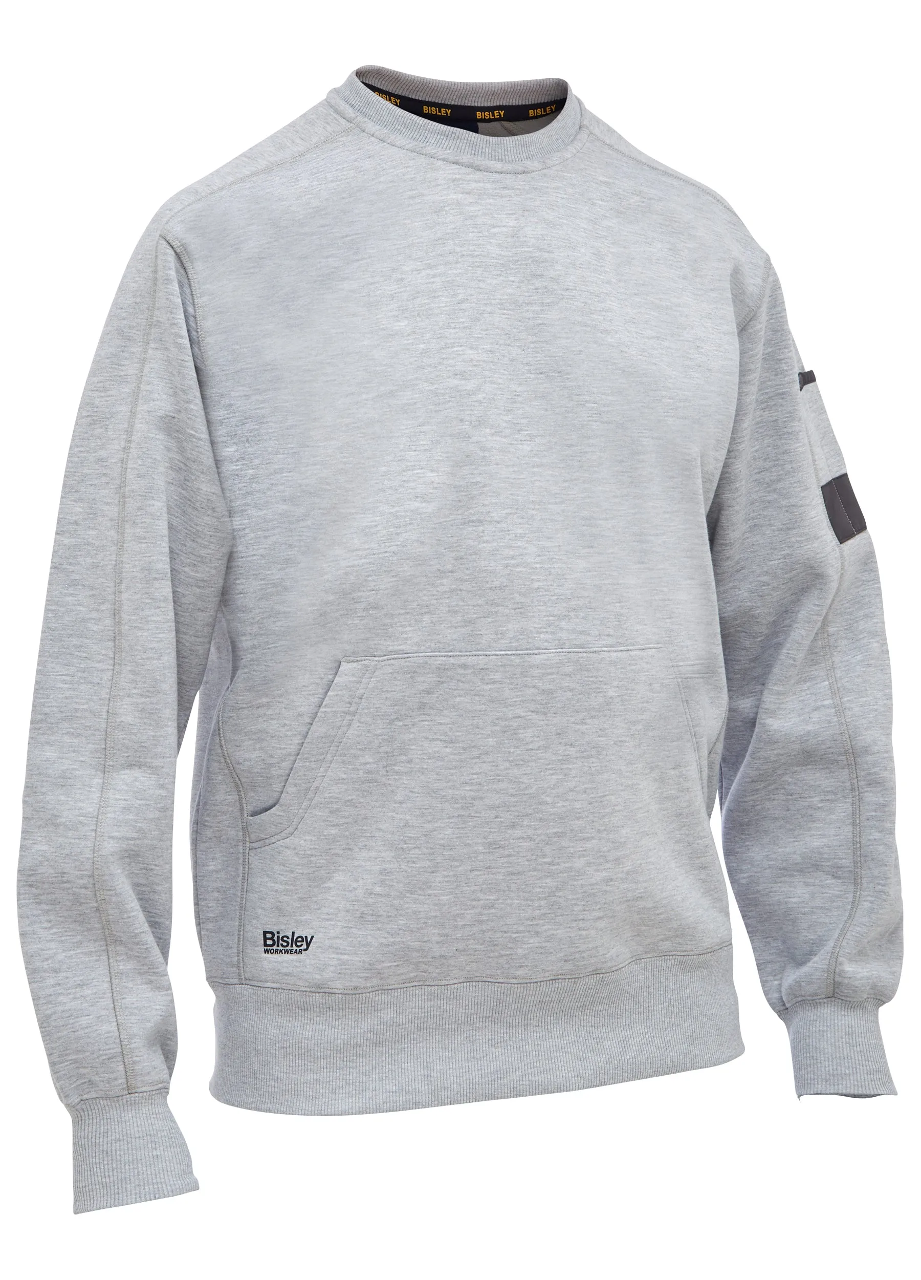 BK6723 Bisley Work Fleece Crew Neck Jumper