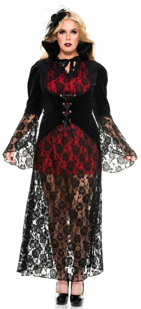 Black Widow Vampire Plus Size