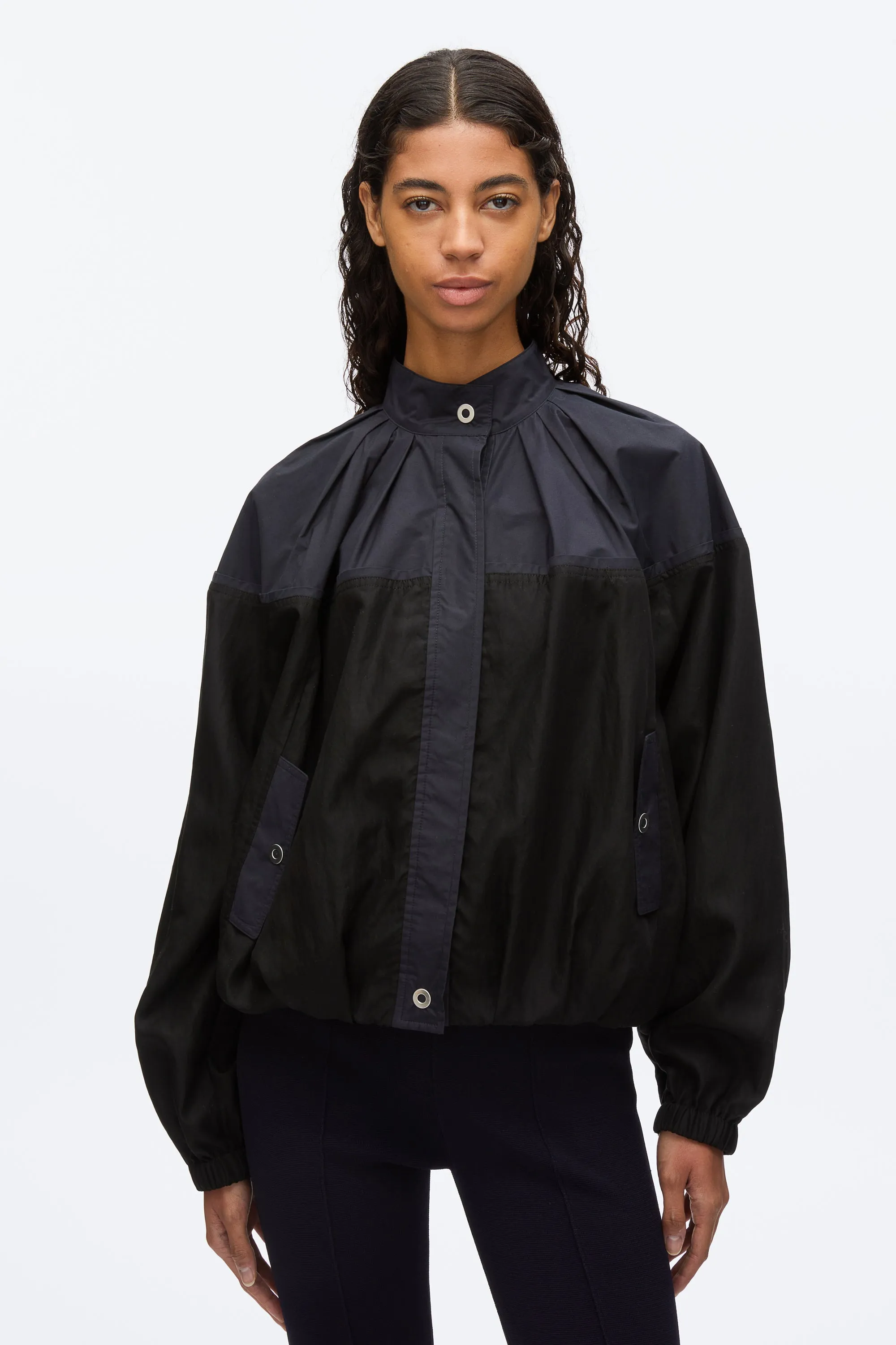 Blouson Track Combo Jacket