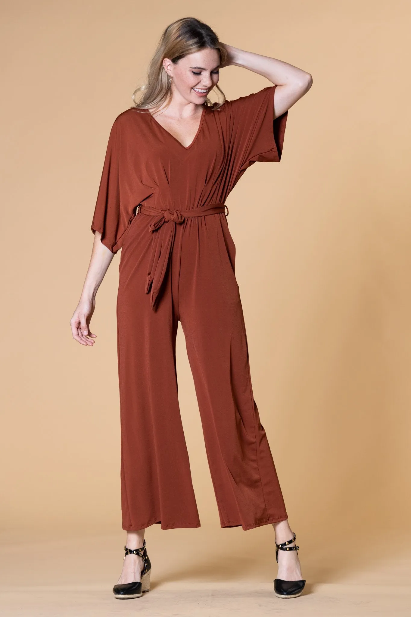 Brigitte Brianna Wide Leg Jumper