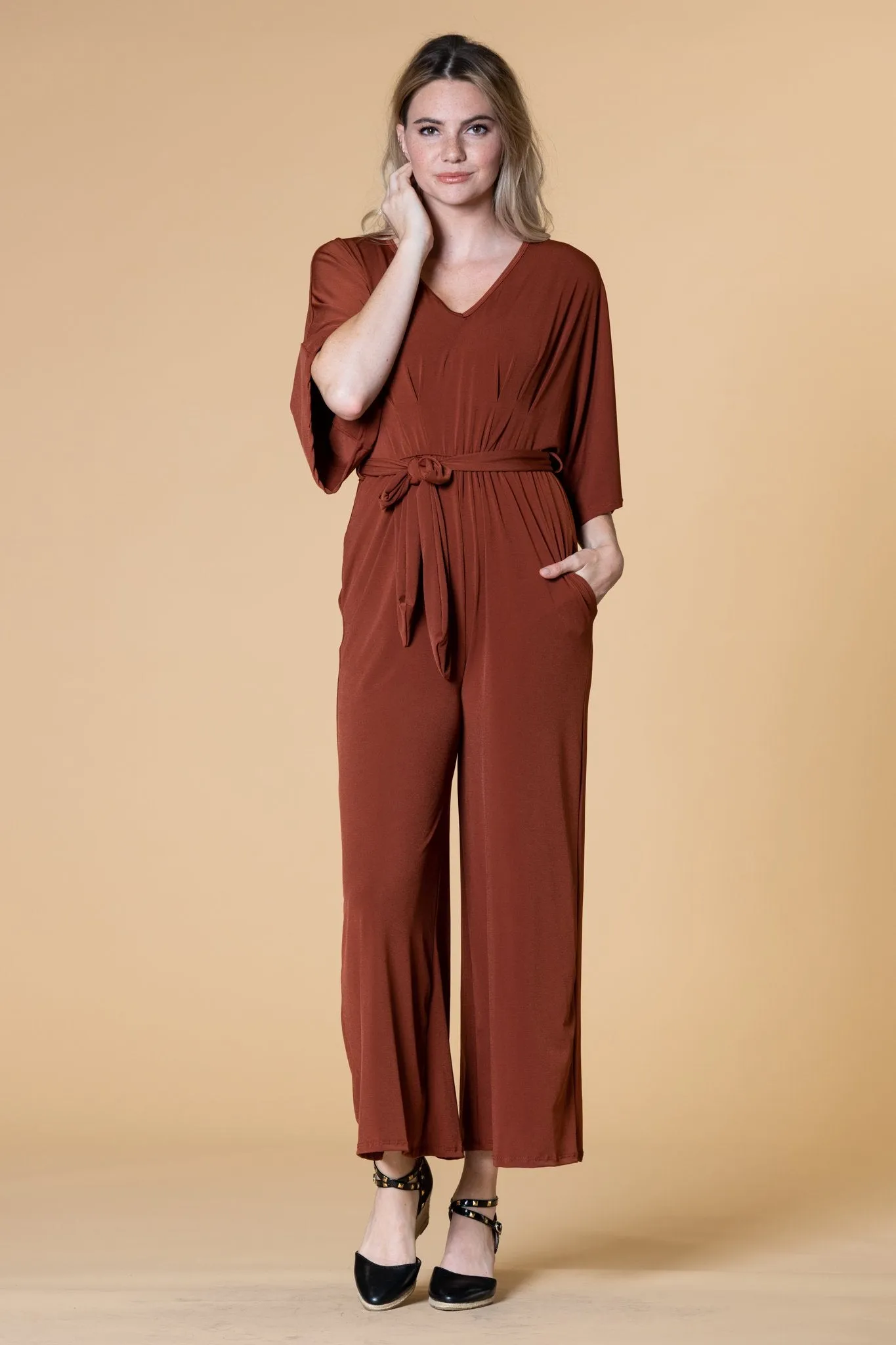 Brigitte Brianna Wide Leg Jumper