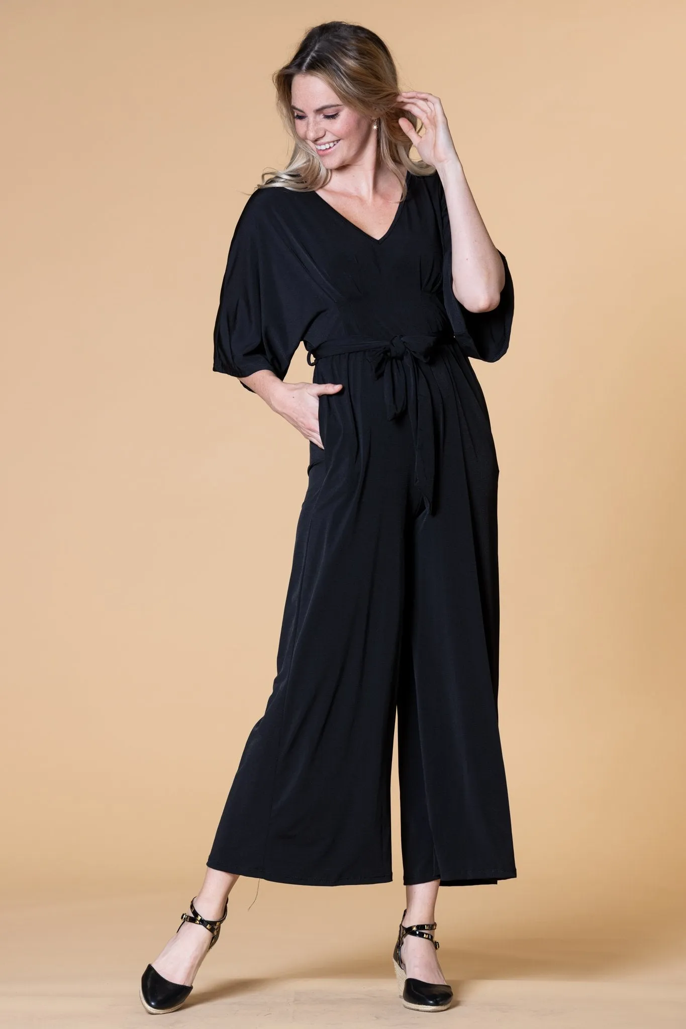 Brigitte Brianna Wide Leg Jumper