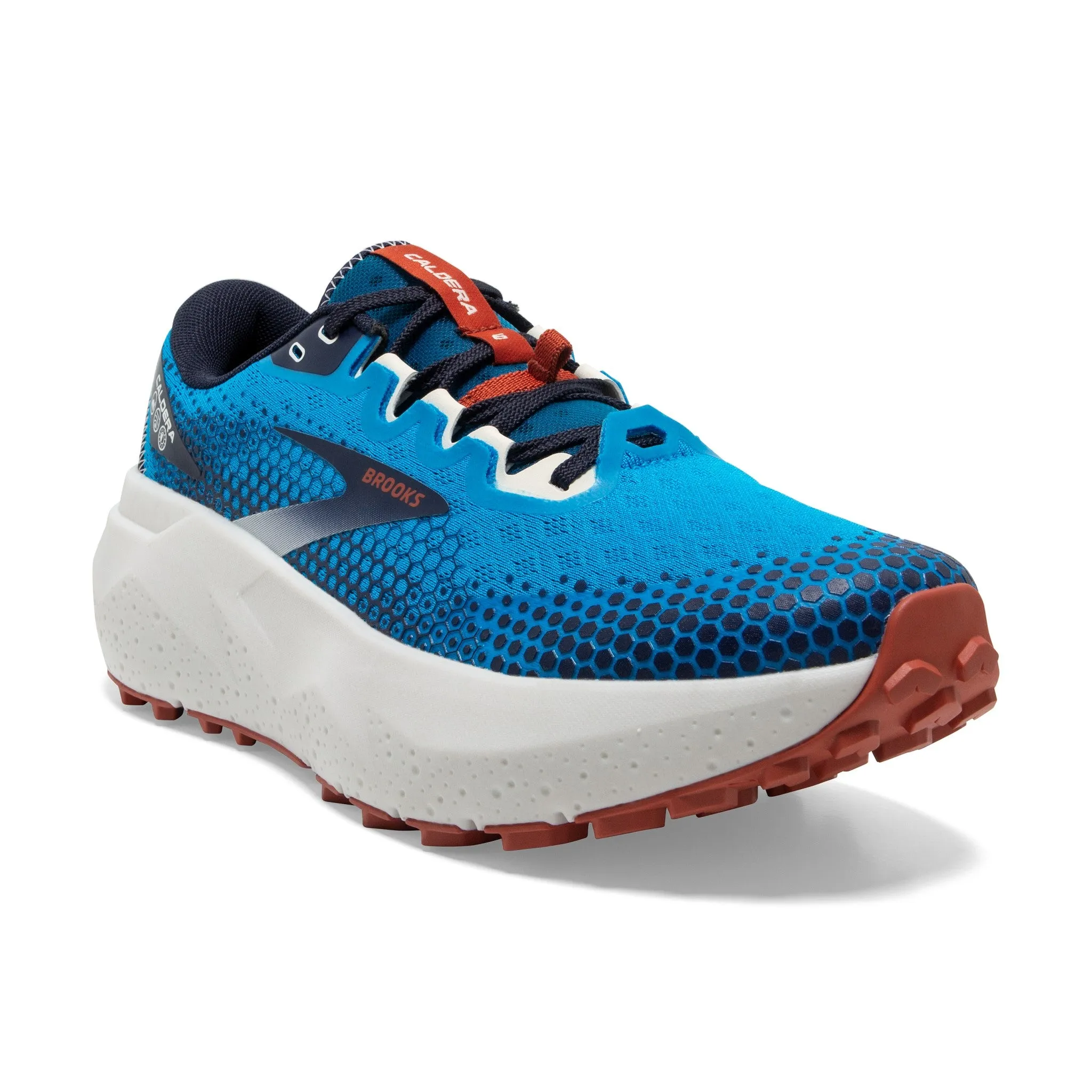 Brooks Men's Caldera 6 Trail Running Shoes Peacoat / Atomic Blue / Rooibos