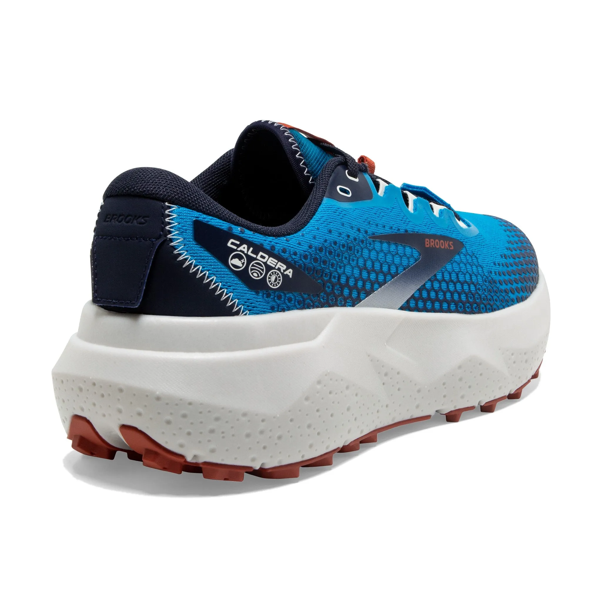 Brooks Men's Caldera 6 Trail Running Shoes Peacoat / Atomic Blue / Rooibos