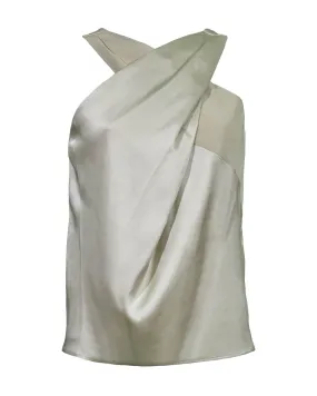 Cales Satin Tank Top