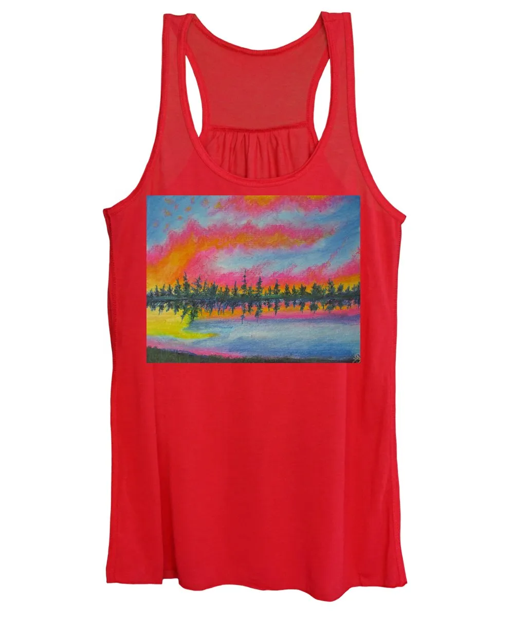 Candycane Sunset - Women's Tank Top