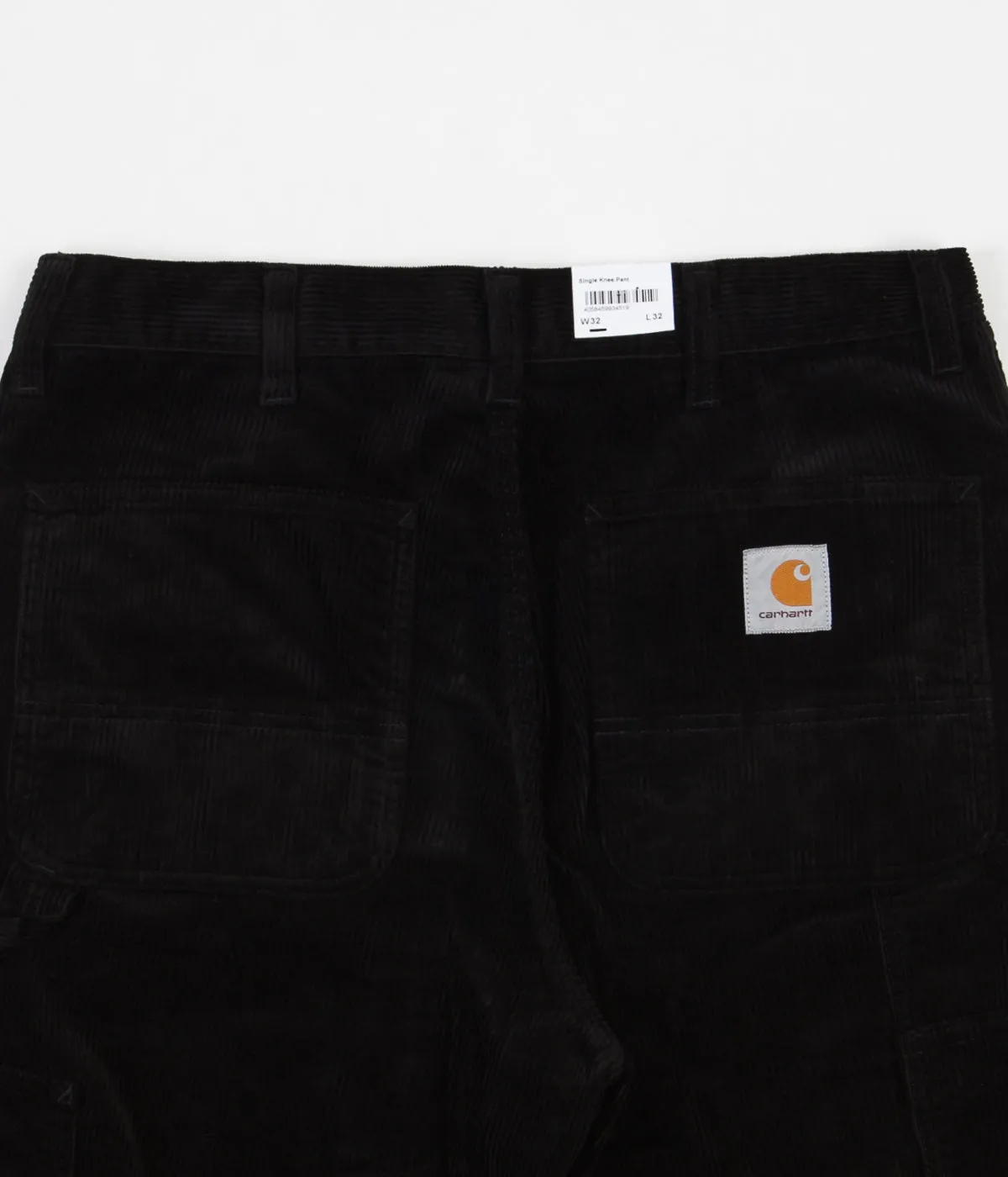 Carhartt Single Knee Cord Pants - Black