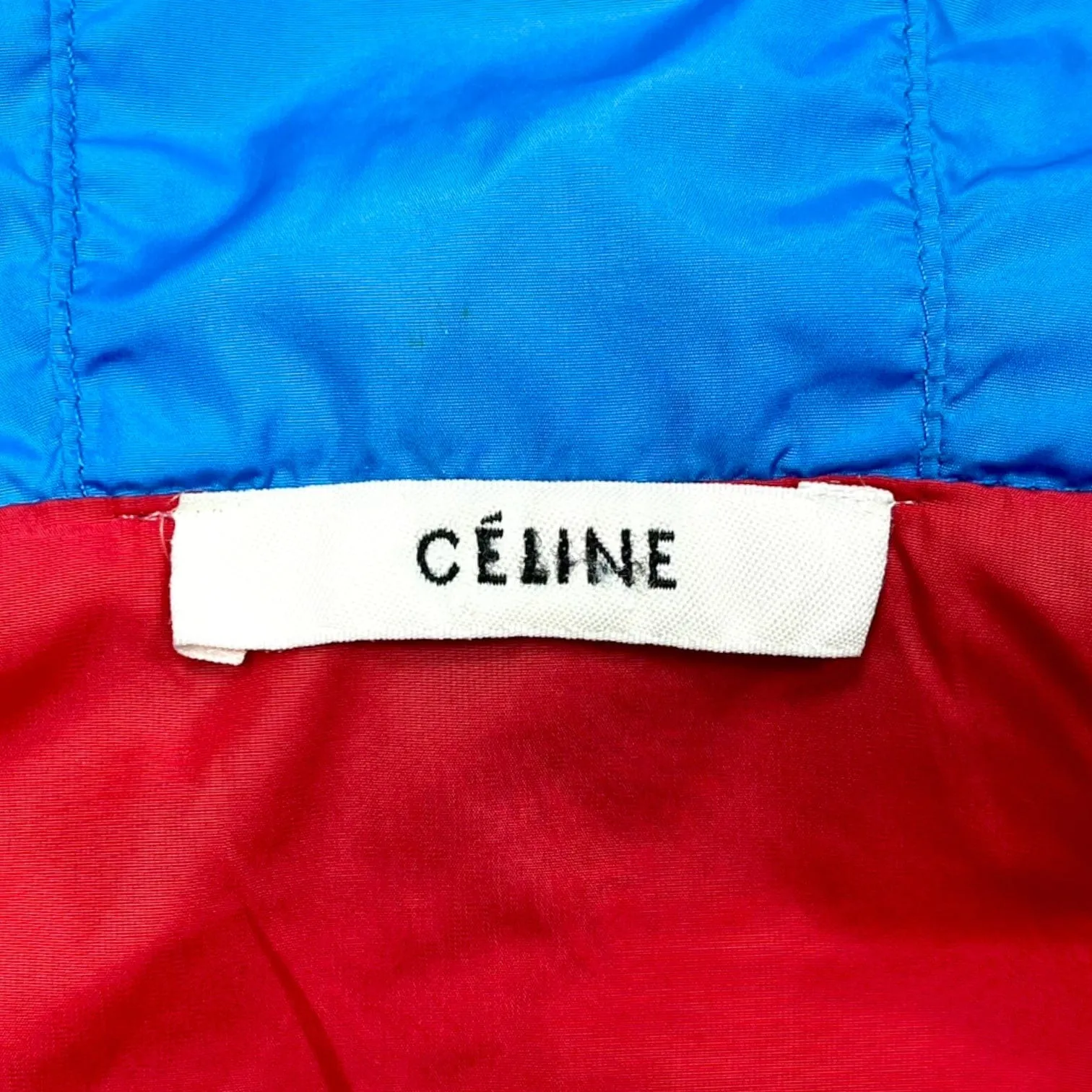 Celine Tack Jacket Blue Red