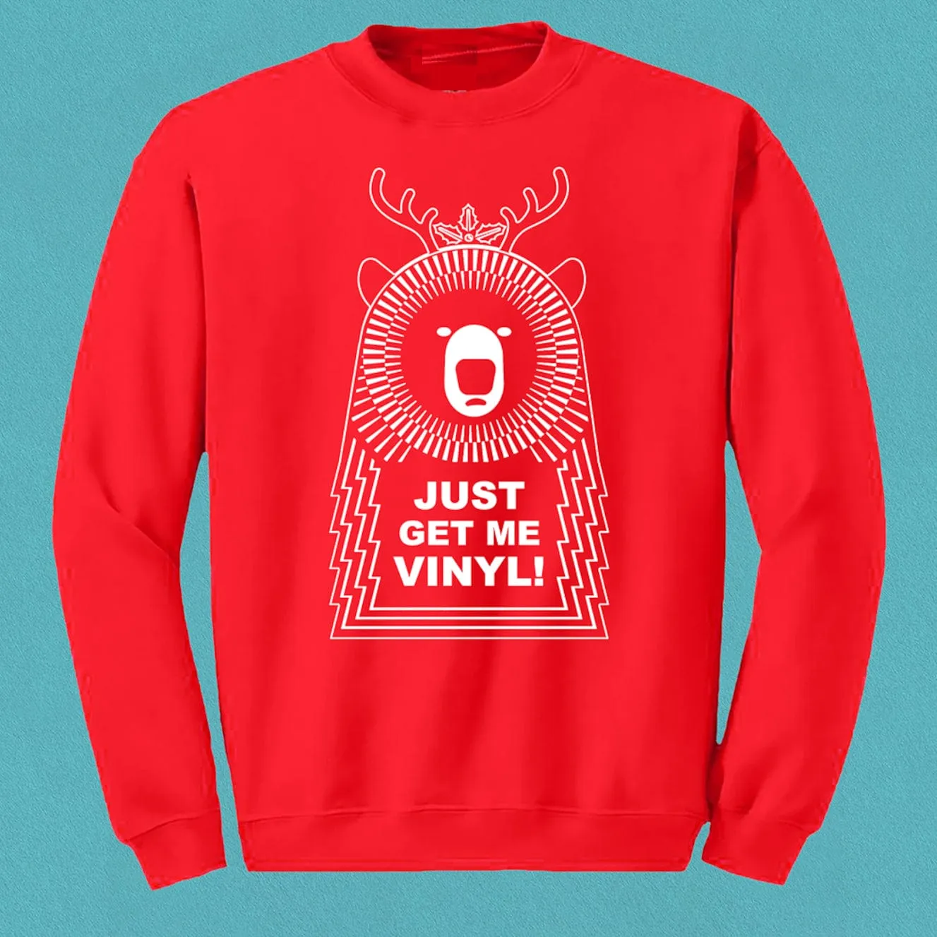 Christmas Edition Muso "Just Get Me Vinyl" Jumper