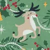 Christmas Reindeer Print Boys Boxers