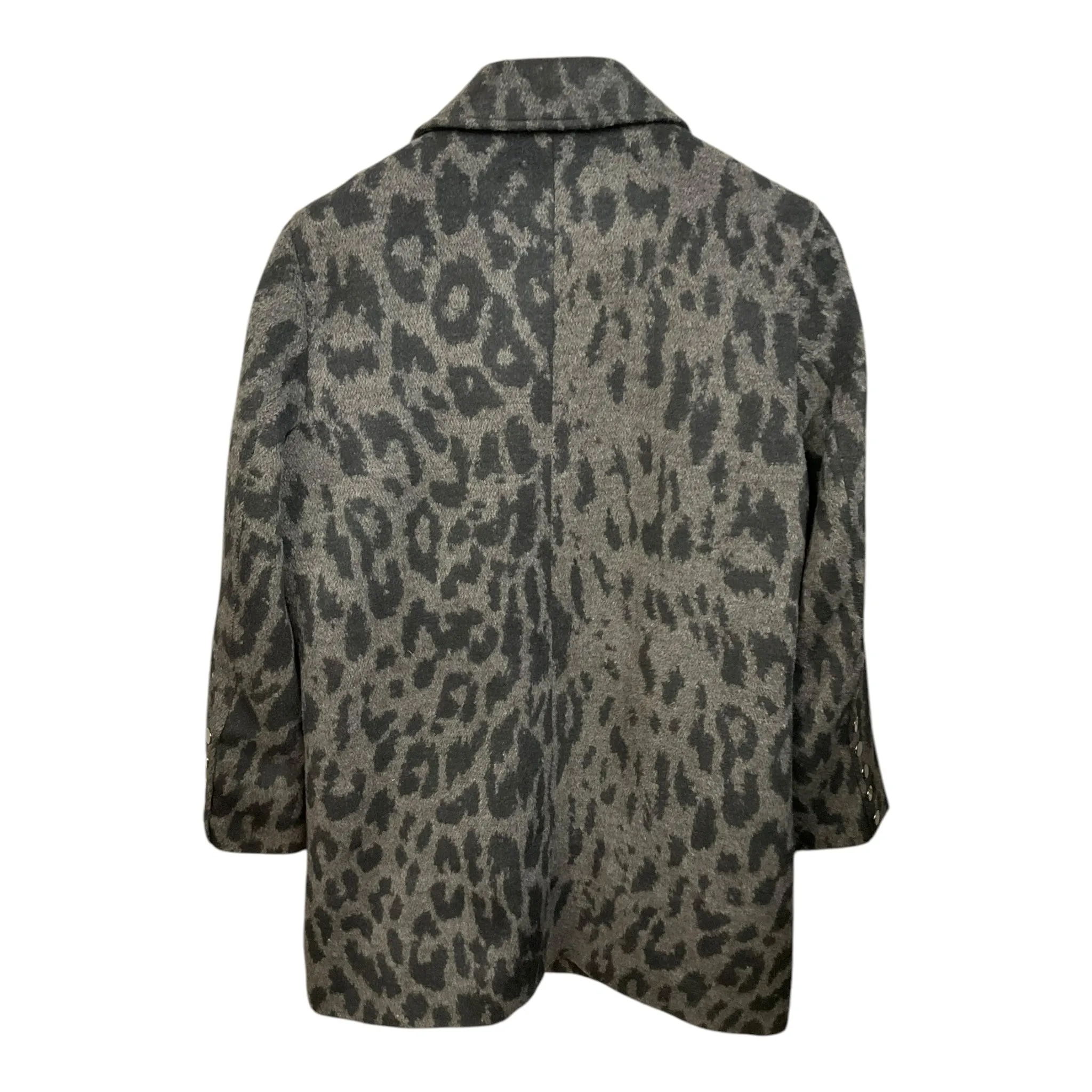 Coat Peacoat By Rafaella In Animal Print, Size: M