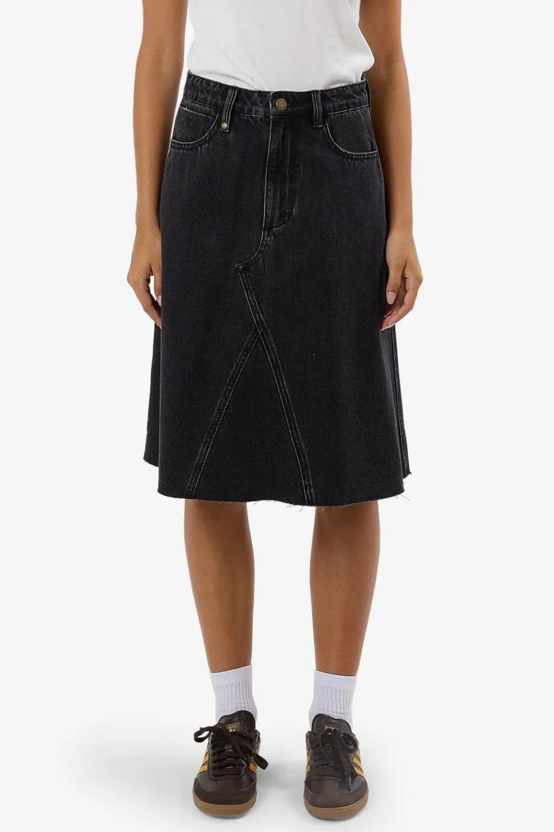 Cooper Skirt Aged Black