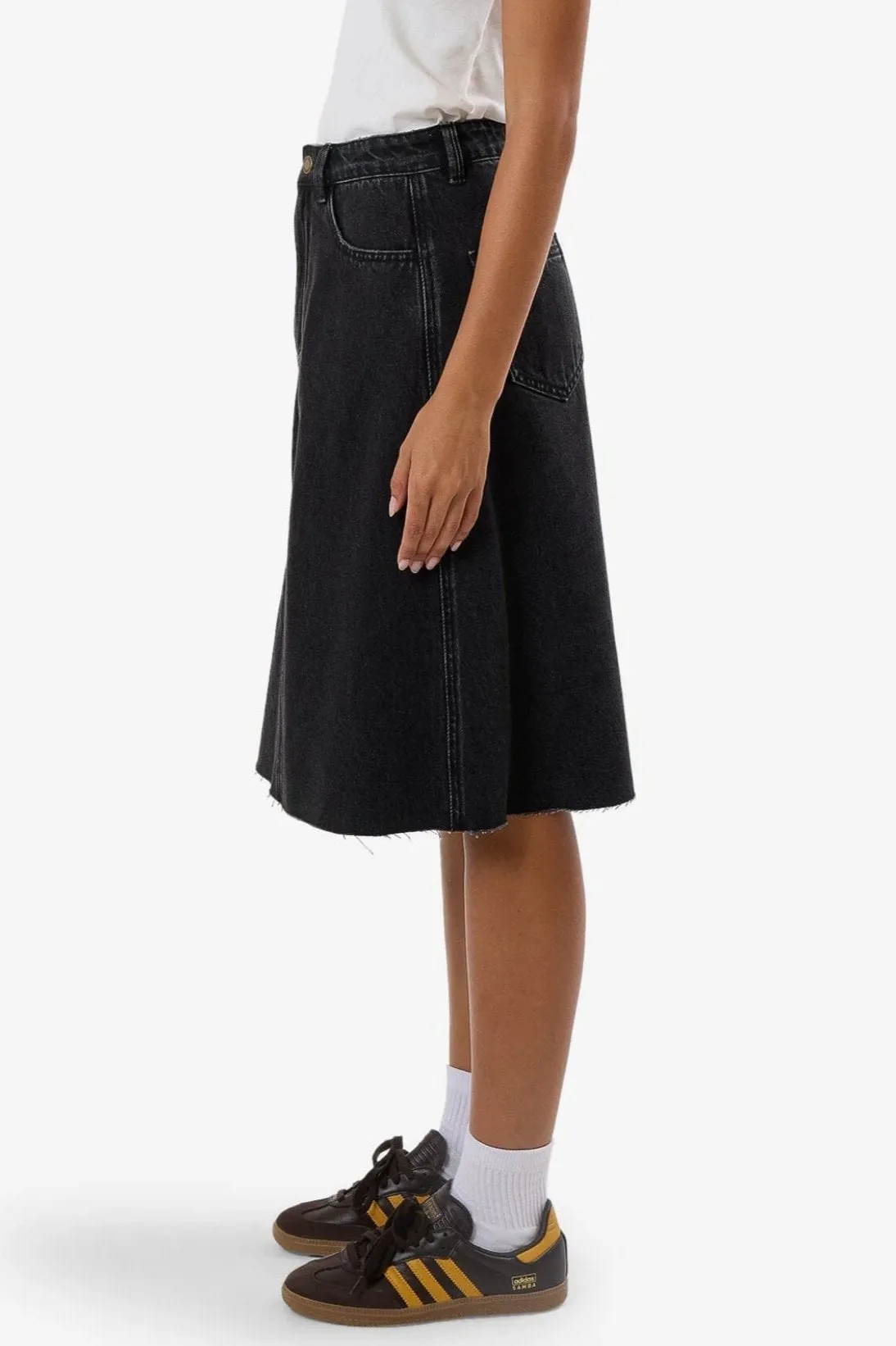 Cooper Skirt Aged Black