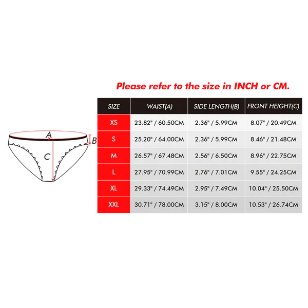 Custom Face Underwear Personalised Eat Banana Boxer Briefs and Panties Valentine's Day Gifts for Couple