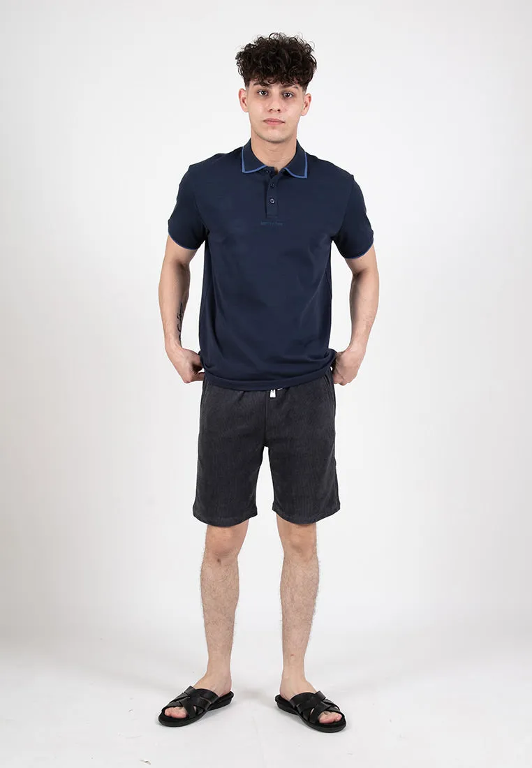 Forest Stretchable Corduroy Men Shorts Casual Short Pants Men | Seluar Pendek Lelaki - 65770