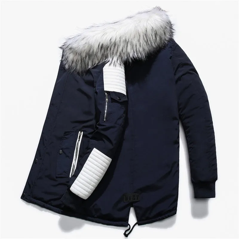 Fur Hood Winter Coat