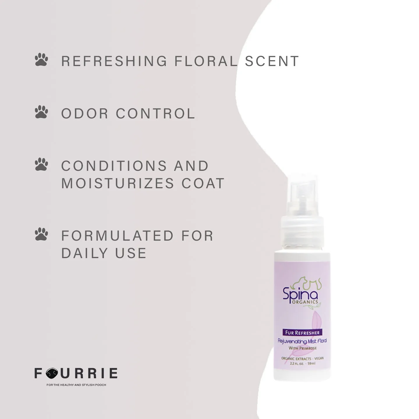 Fur Refresher (Floral) by Spina Organics