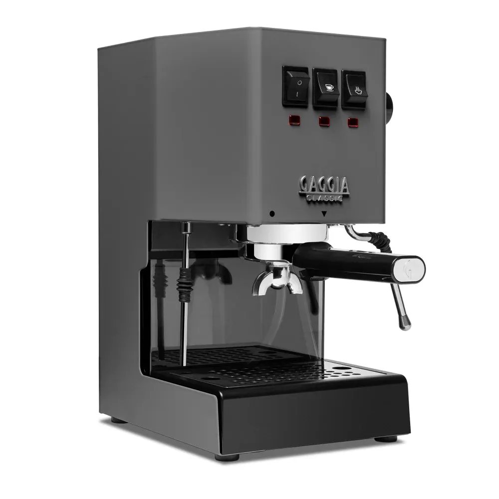 Gaggia Classic Pro E24 Espresso Machine, Industrial Gray