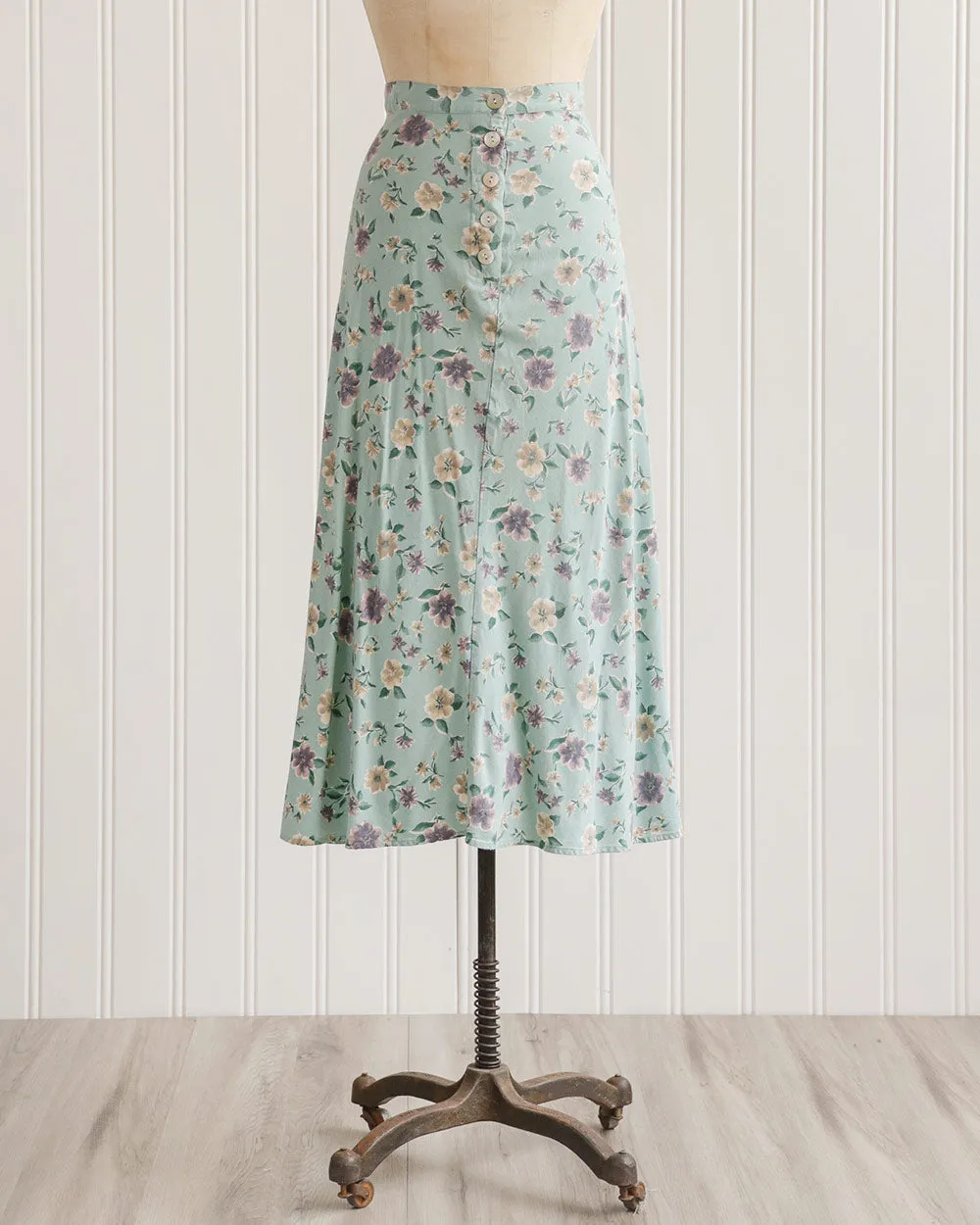 Genevieve Floral Midi Skirt