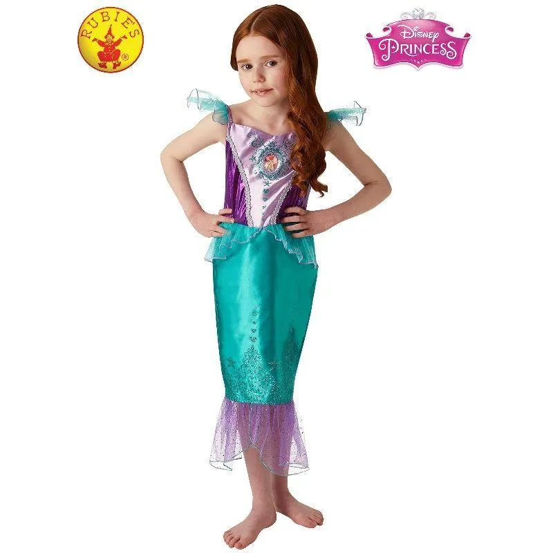 Girls Ariel Gem Princess Costume - 6-8 yrs