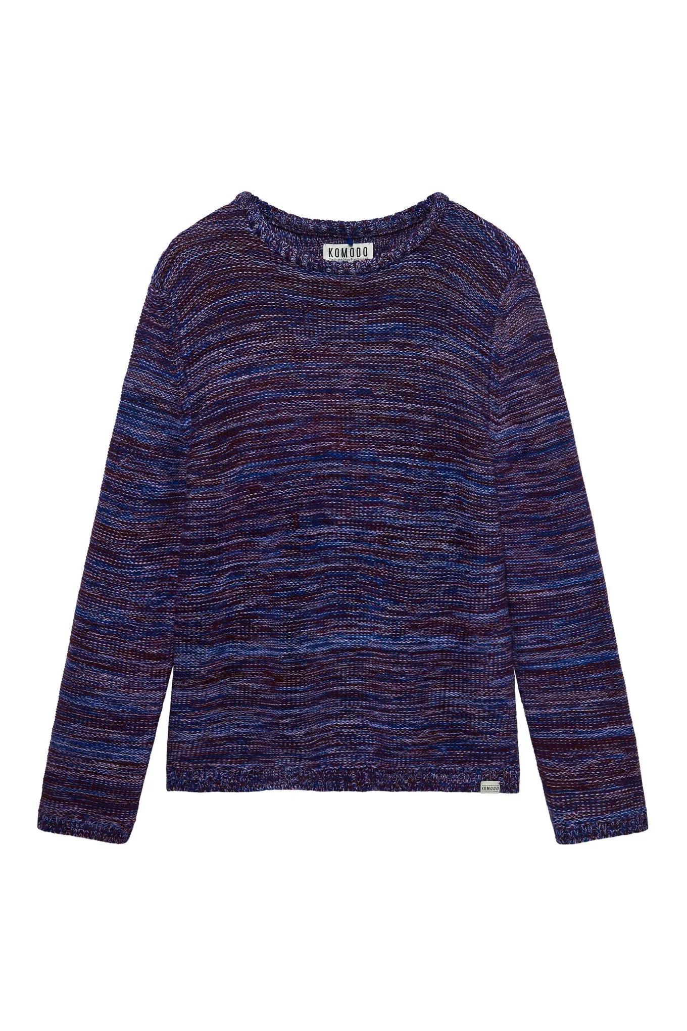 Glitch Merino Wool Jumper Lavender