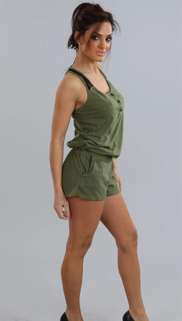 Gypsy 05 Gazelle Lace Racer Jumper in Olive