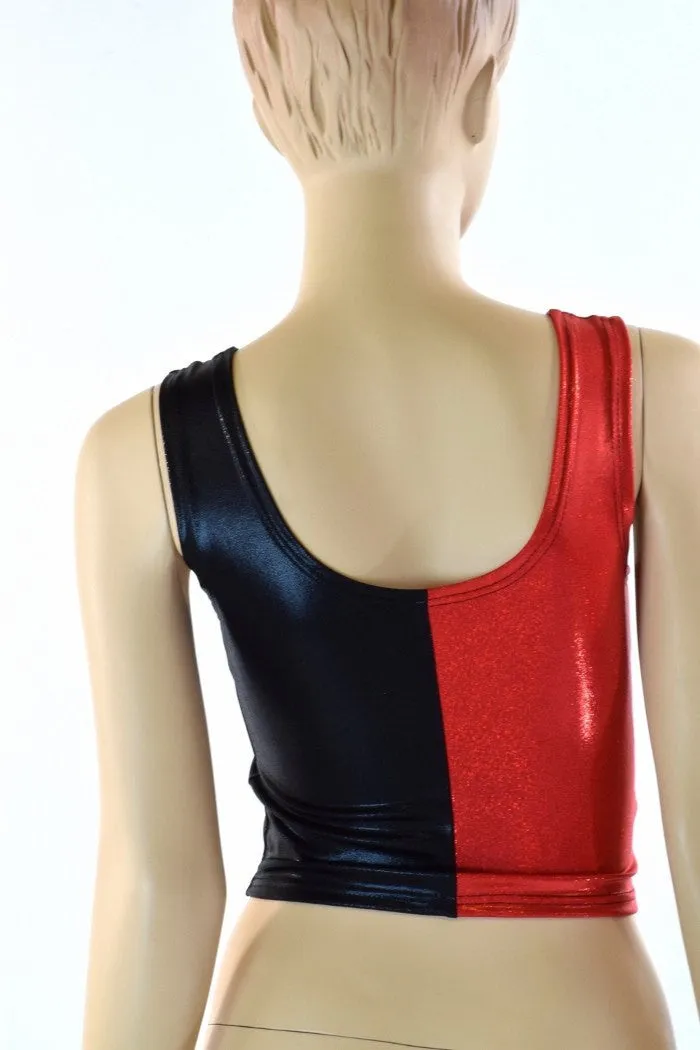 Harlequin Crop Tank Top