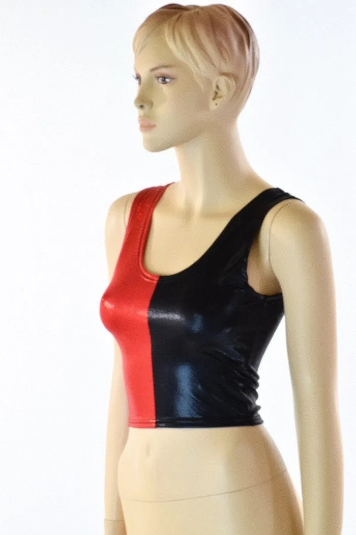 Harlequin Crop Tank Top