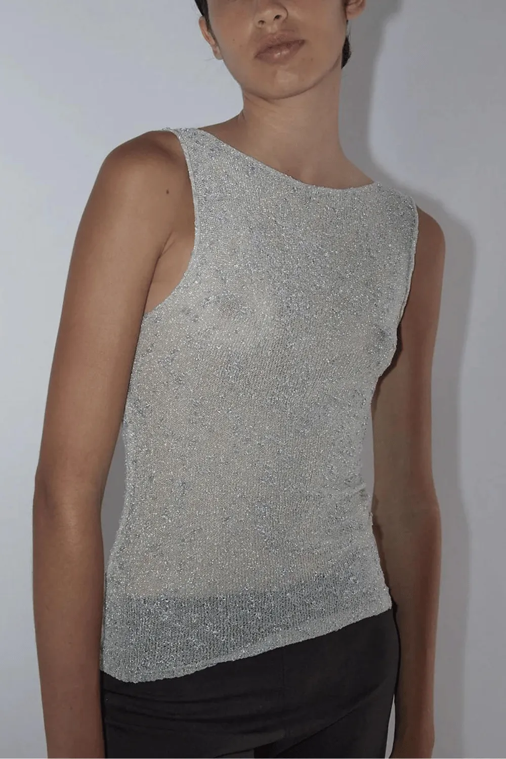 Haster Top | Silver