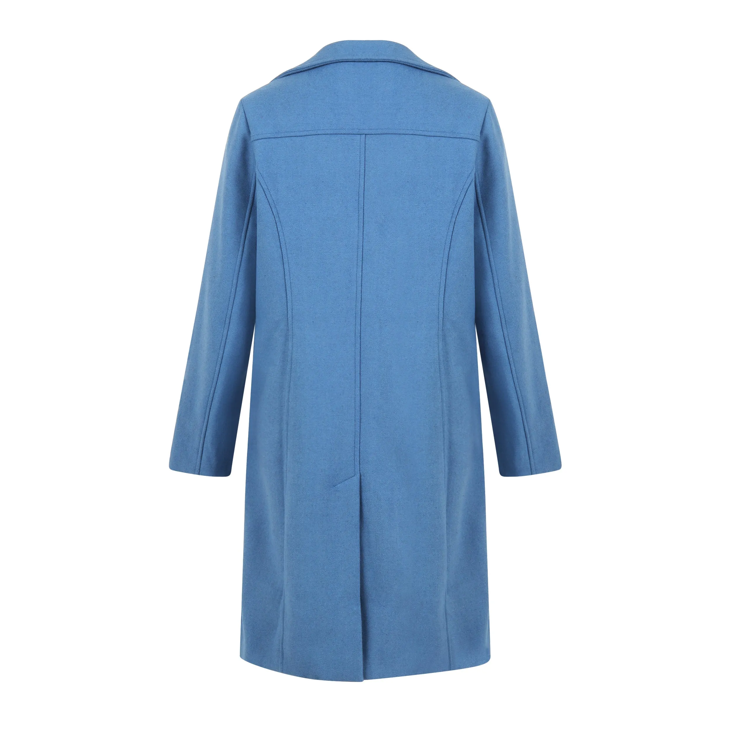 Haute Edition Women's 3/4 Length Belted Robe Pea Coat